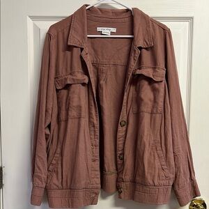In Every Story Women's Brown Jacket